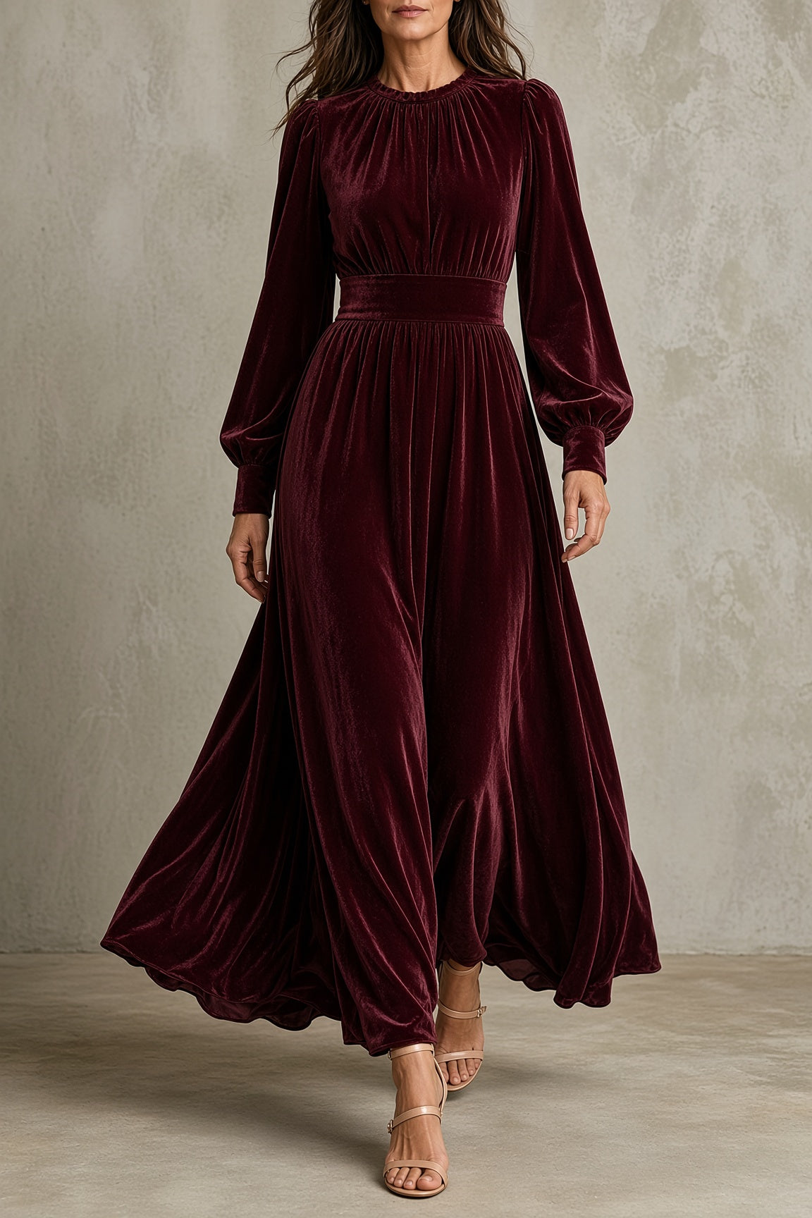 Elena Samt-Kleid – Ansicht 14