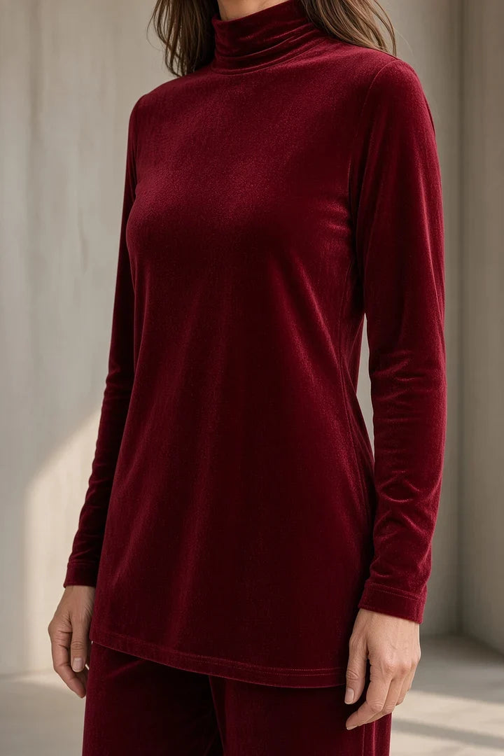 Natalie Samt-Zweiteiler-Set – Ansicht 4