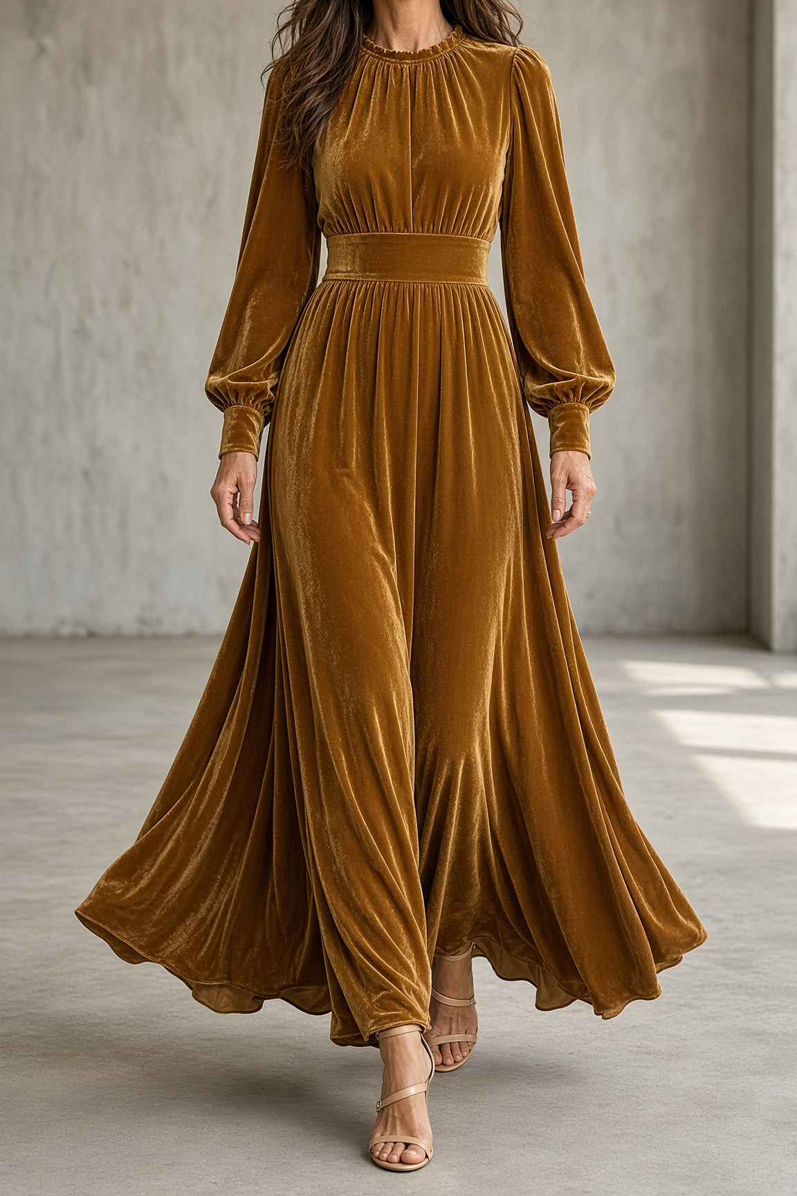 Elena Samt-Kleid – Ansicht 20