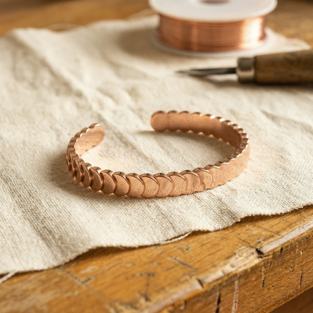 Tide Kupfer-Armband