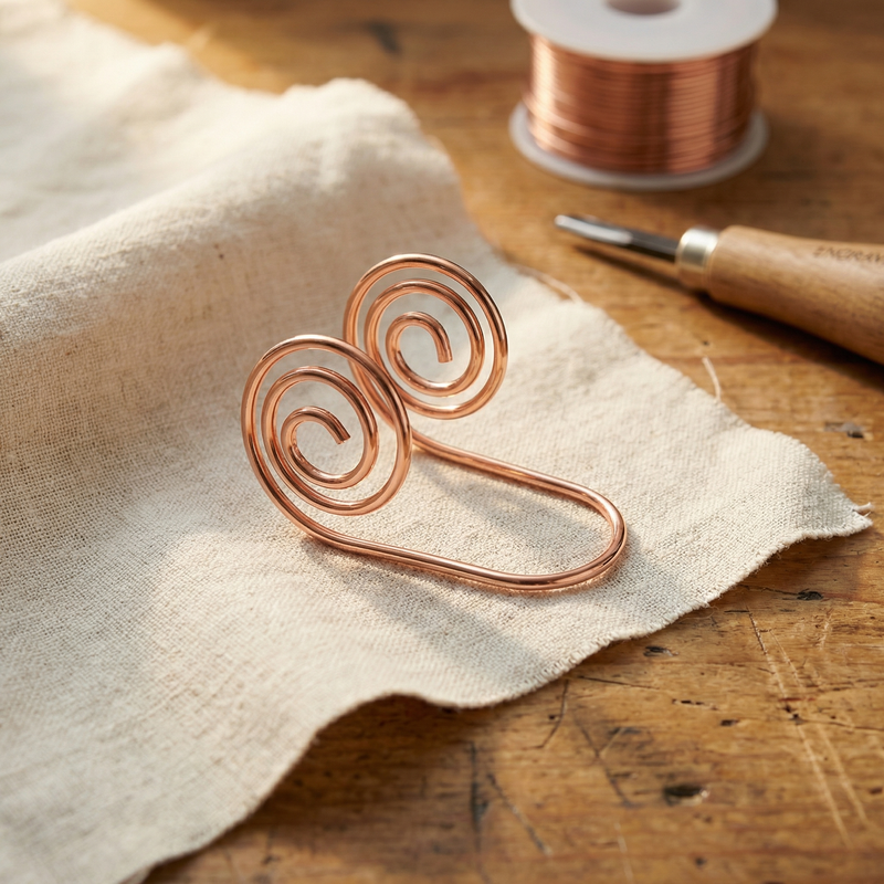 Flow Kupfer-Hand-Spirale