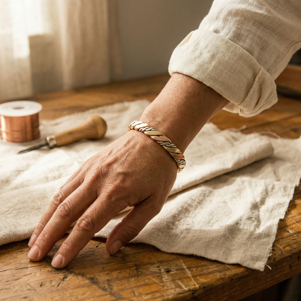 Stone Kupfer-Armband – Ansicht 2