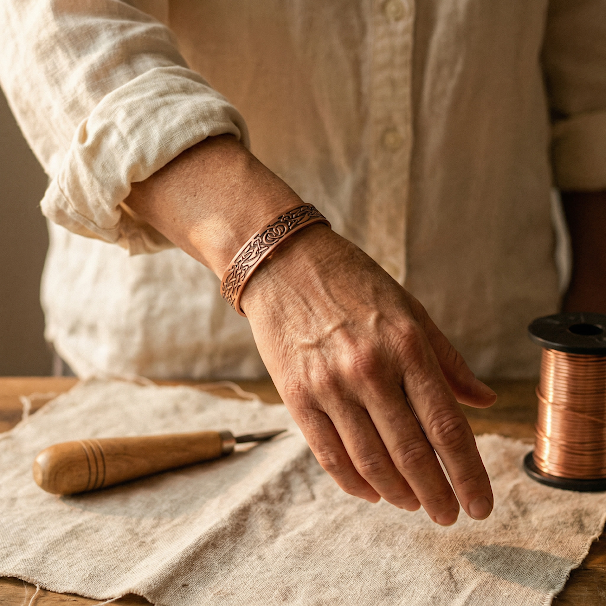 Moss Kupfer-Armband – Ansicht 2