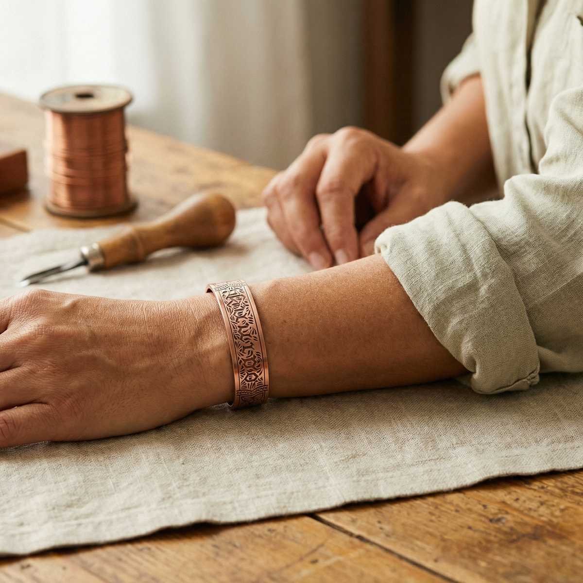 Drift Kupfer-Armband – Ansicht 2