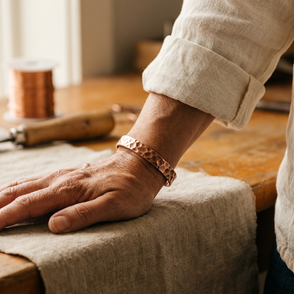 Furrow Kupfer-Armband – Ansicht 2