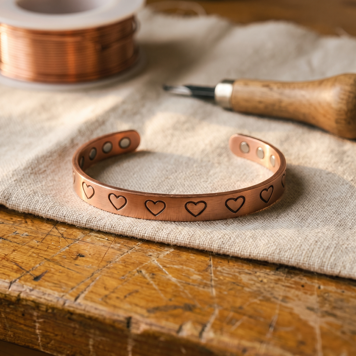 Hearth Kupfer-Armband