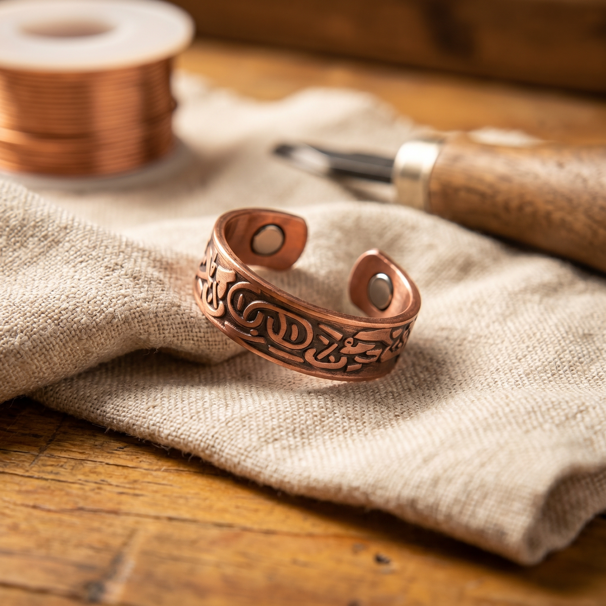 Burr Kupfer-Ring