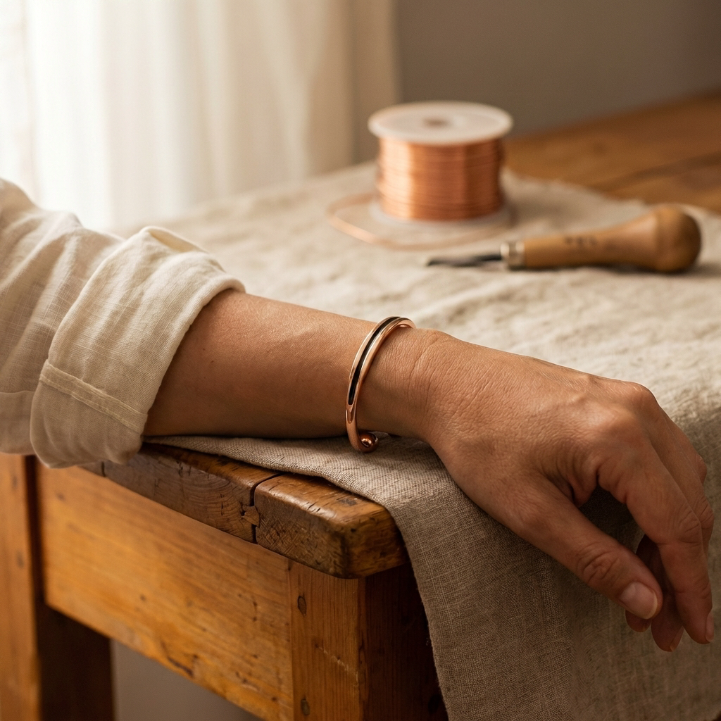 Vein Kupfer-Armband – Ansicht 2