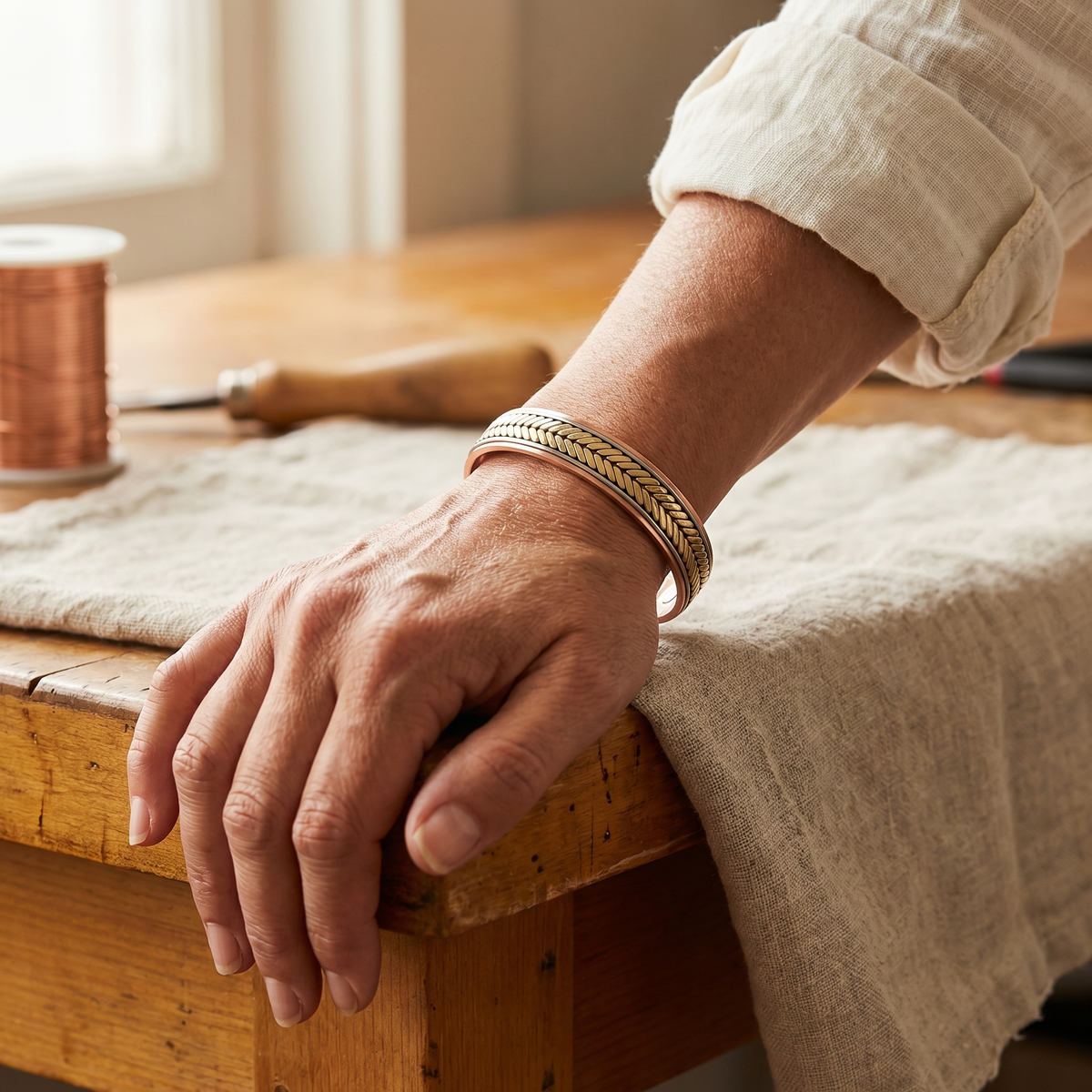 Harvest Kupfer-Armband – Ansicht 2
