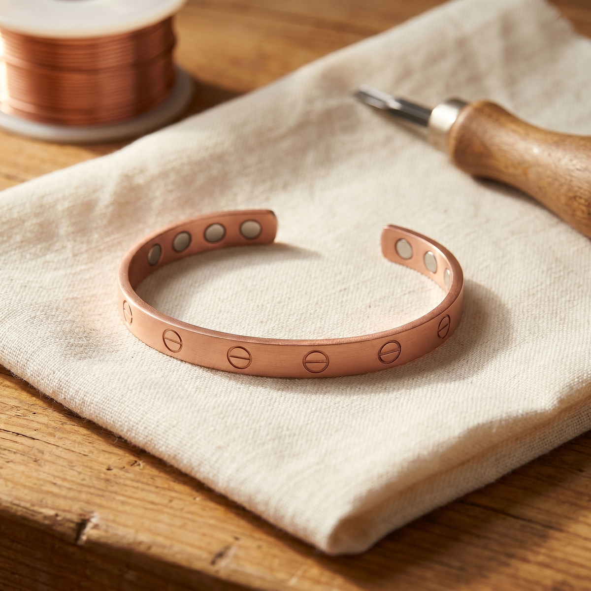 Bolt Kupfer-Armband