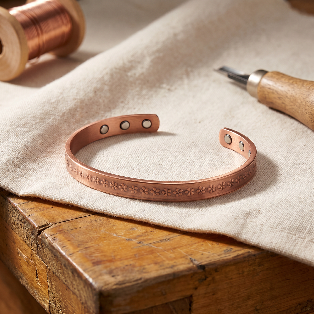 Loch Kupfer-Armband