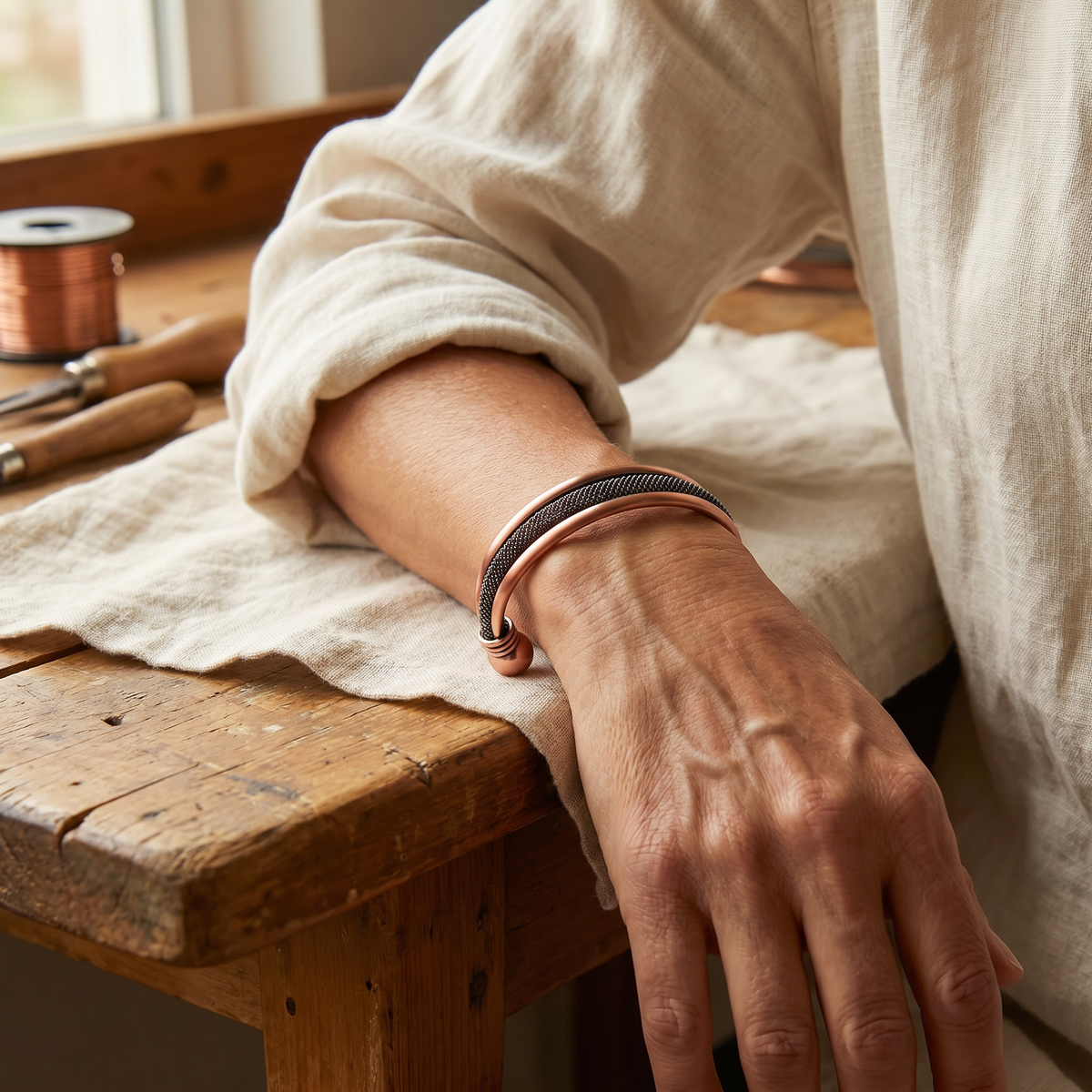 Cairn Kupfer-Armband – Ansicht 2