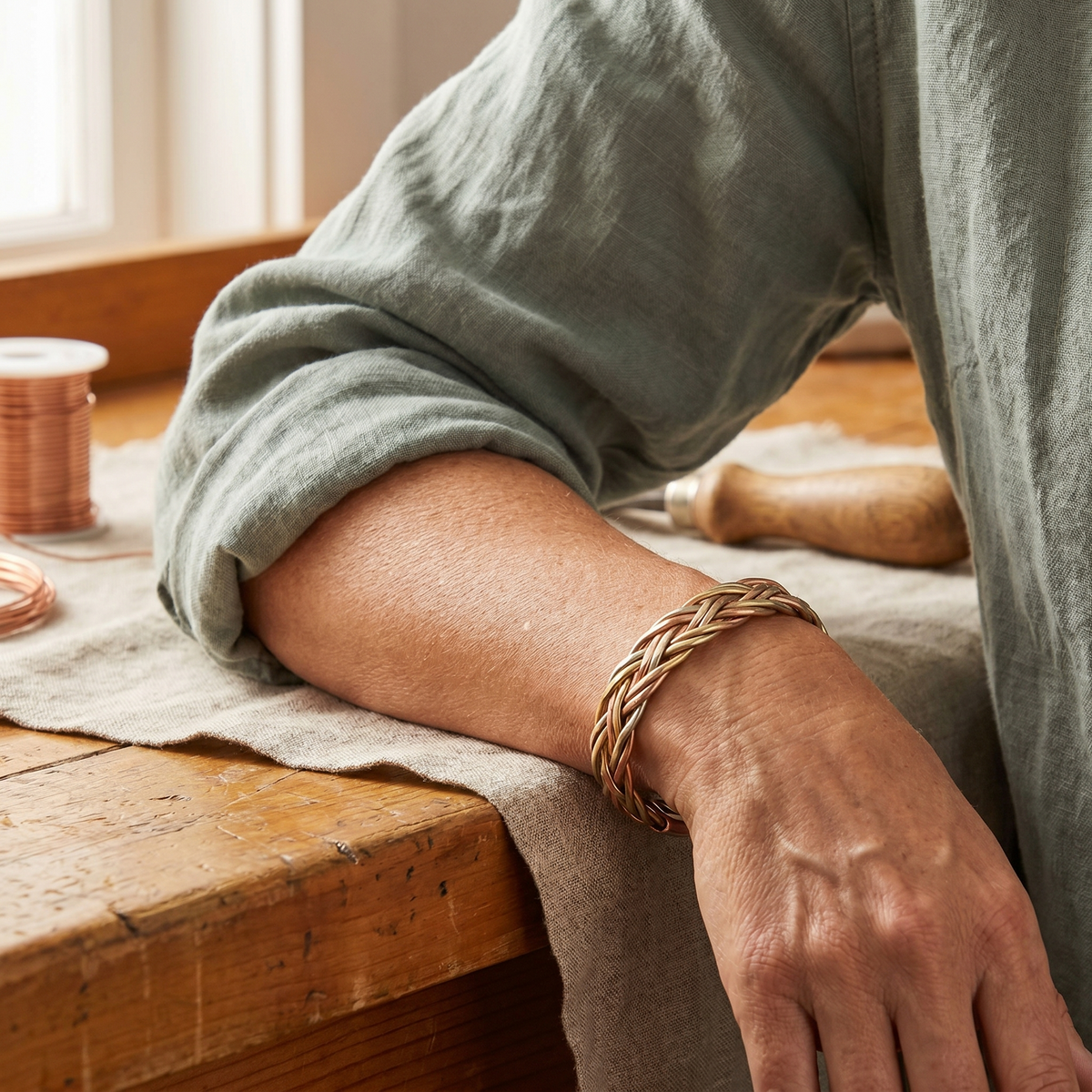 Mire Kupfer-Armband – Ansicht 2