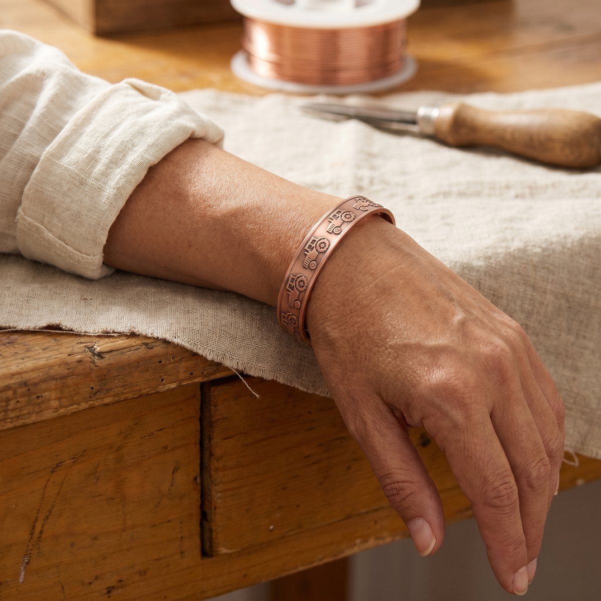 Brae Kupfer-Armband – Ansicht 2