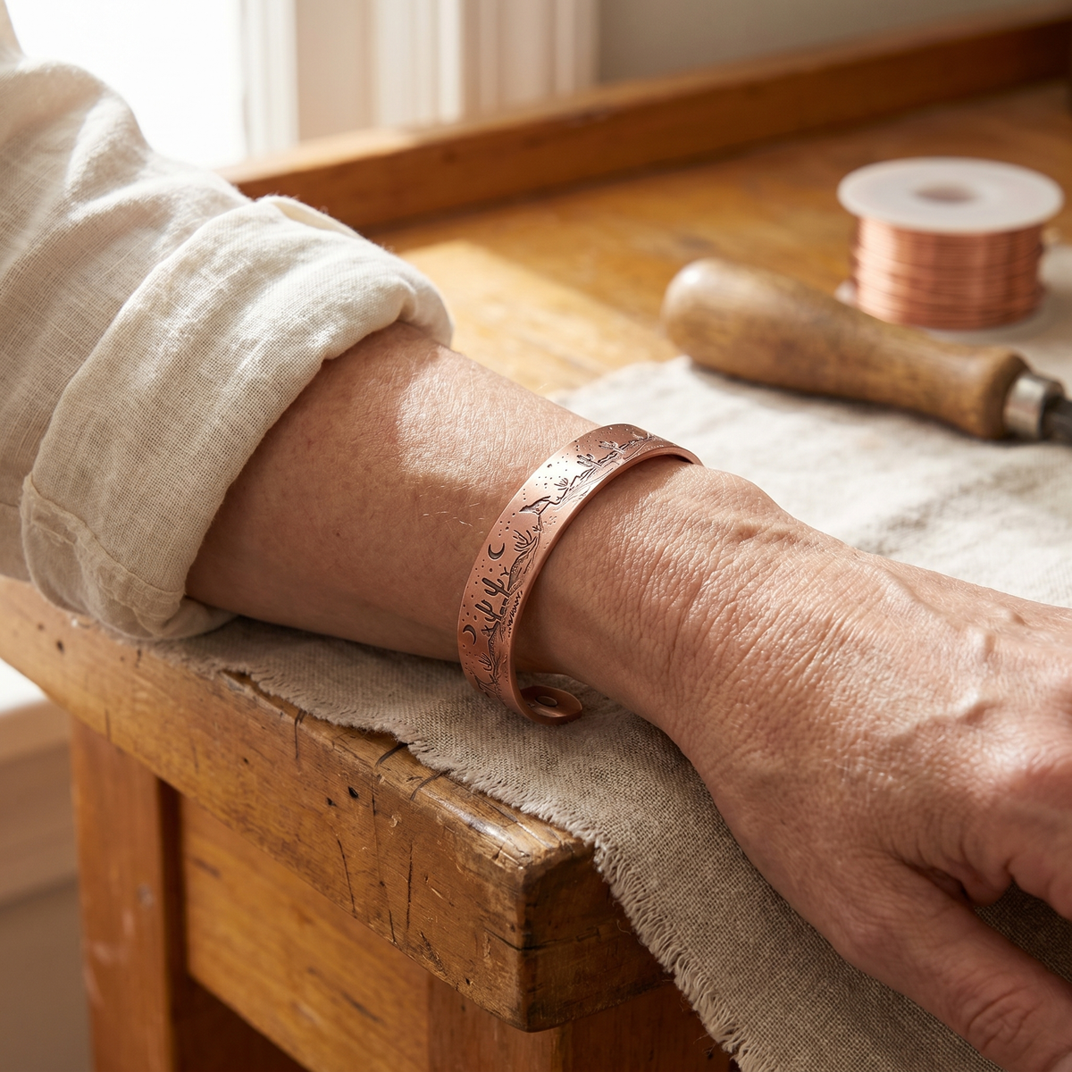 Cove Kupfer-Armband – Ansicht 2