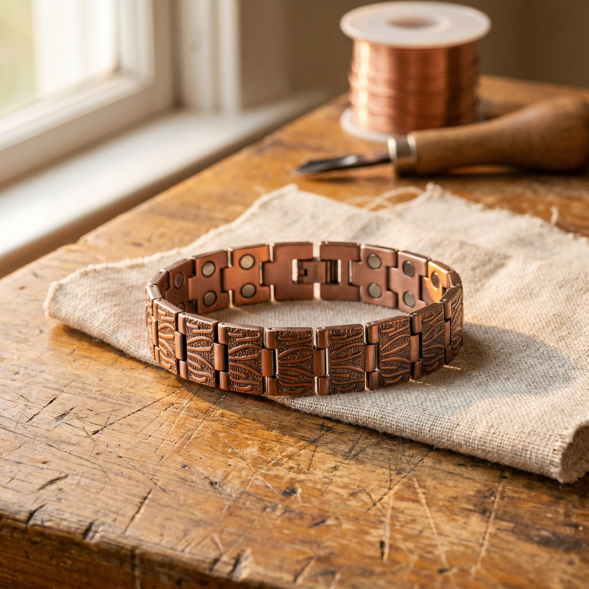 Grit Kupfer-Armband