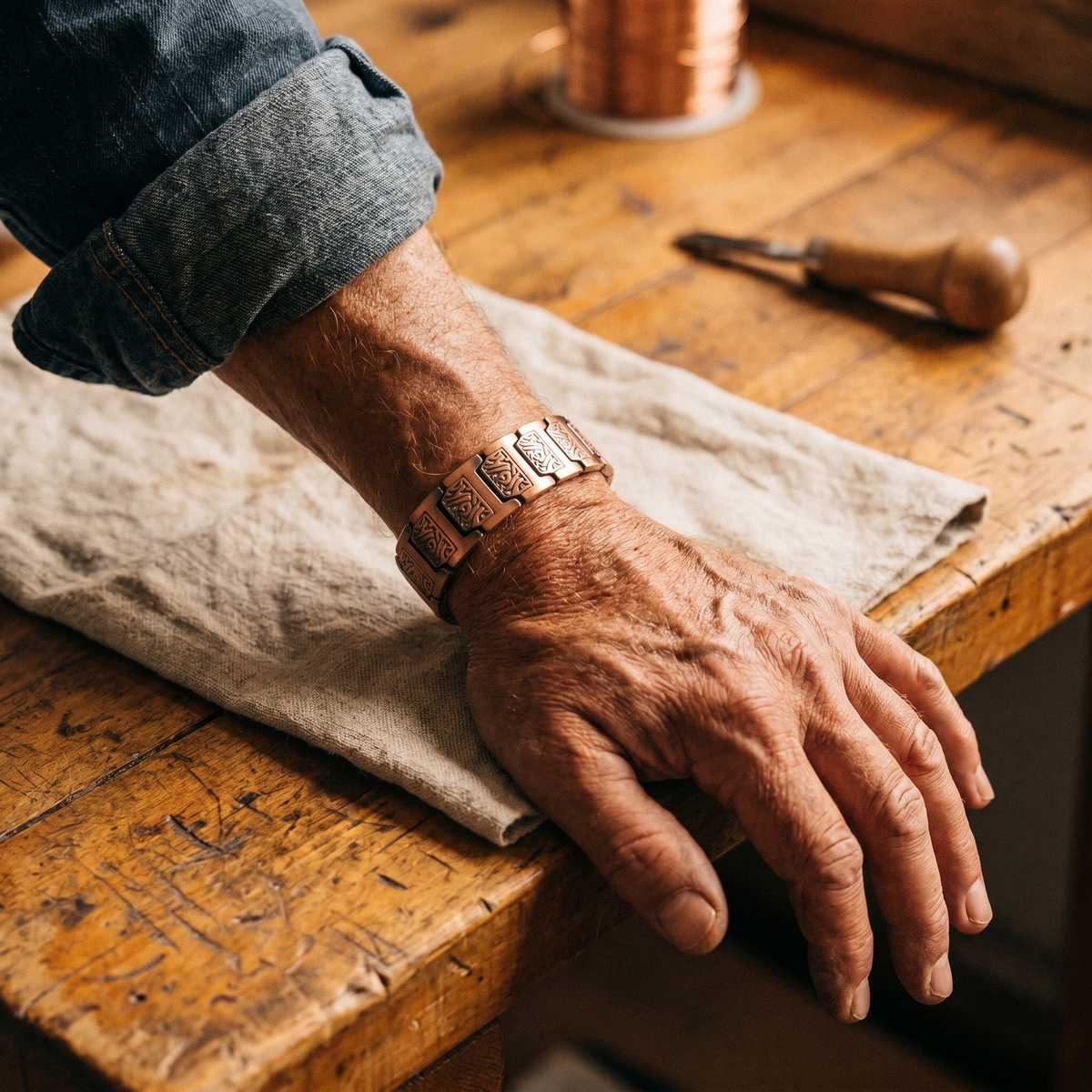 Glen Kupfer-Armband – Ansicht 2