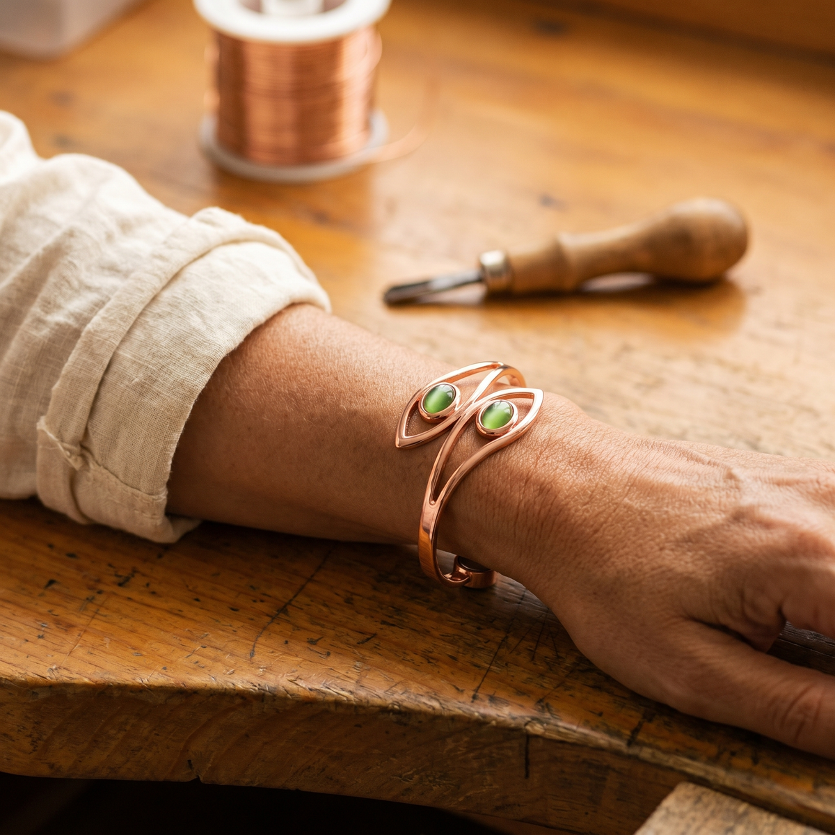 Opal Kupfer-Armband – Ansicht 2