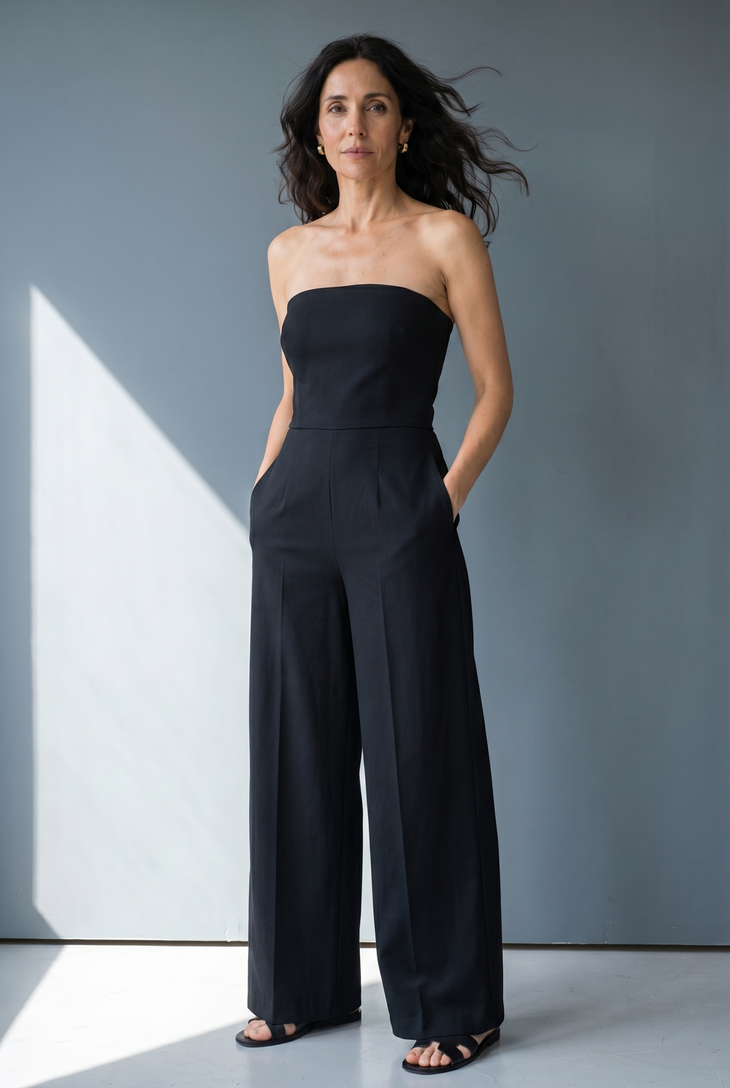 Nadia | Trägerloser Jumpsuit