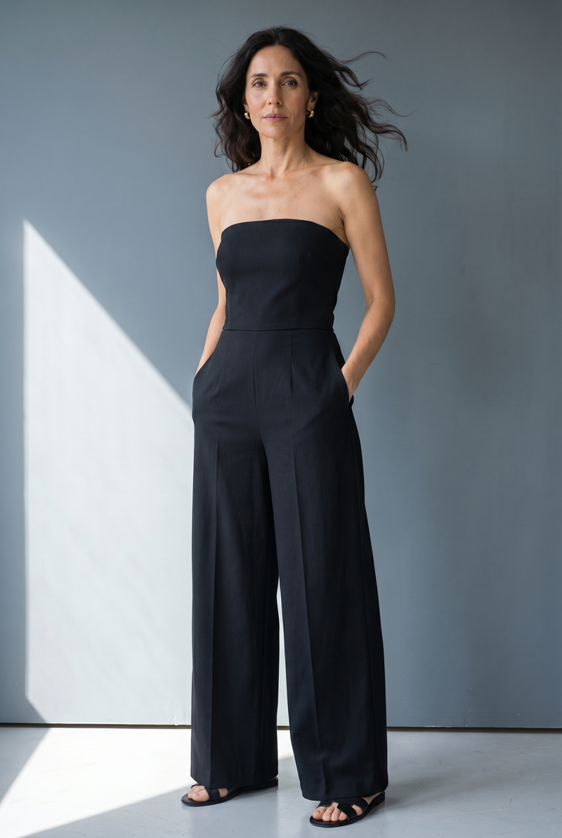 Nadia | Trägerloser Jumpsuit