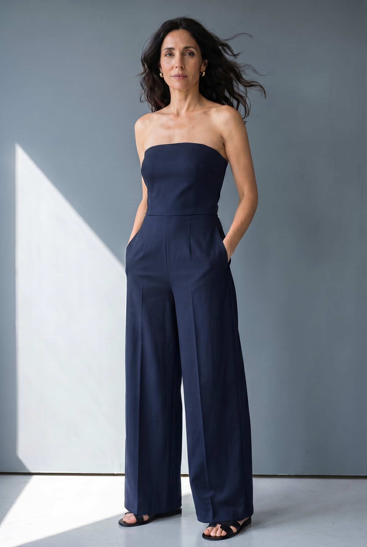 Nadia | Trägerloser Jumpsuit