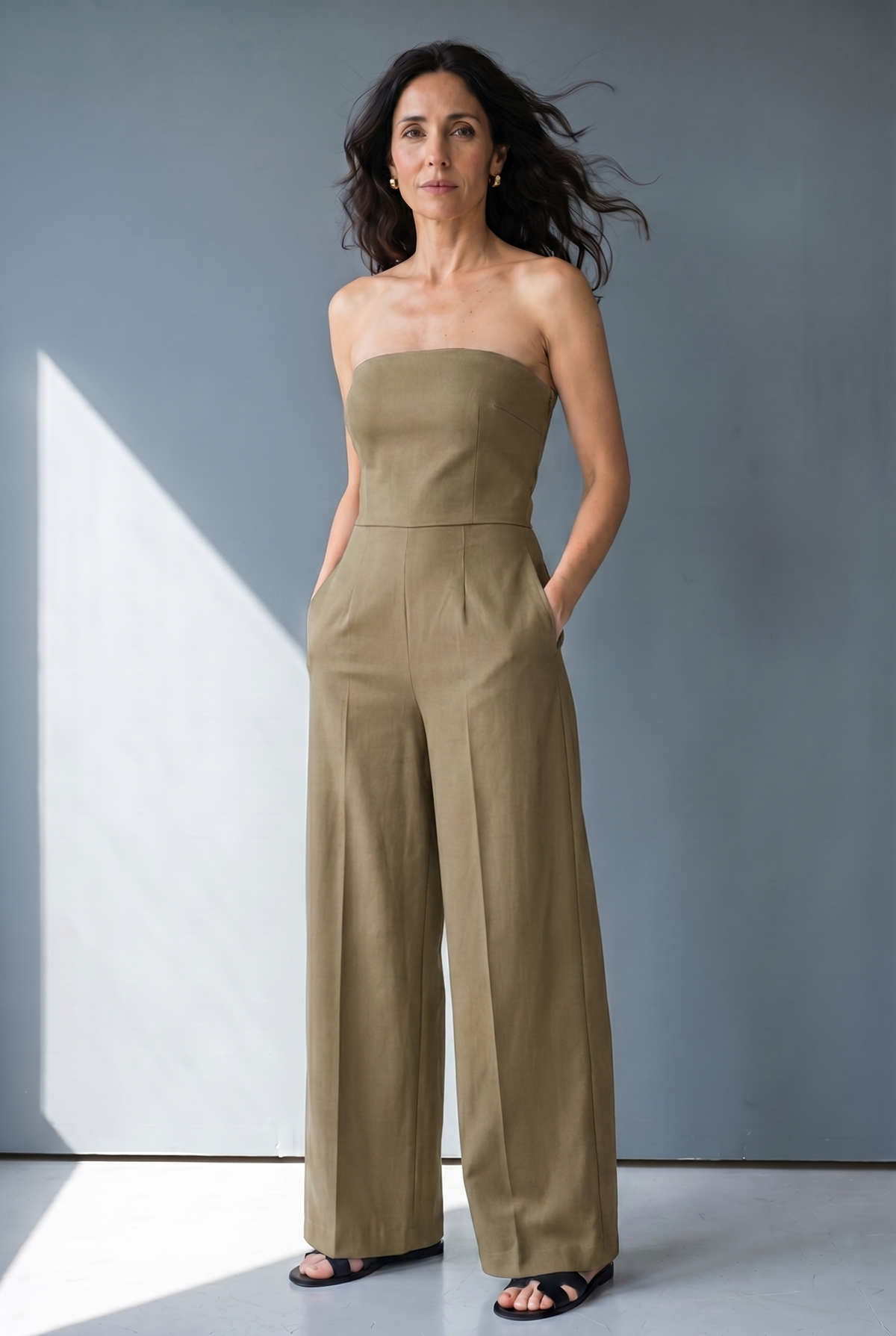 Nadia | Trägerloser Jumpsuit