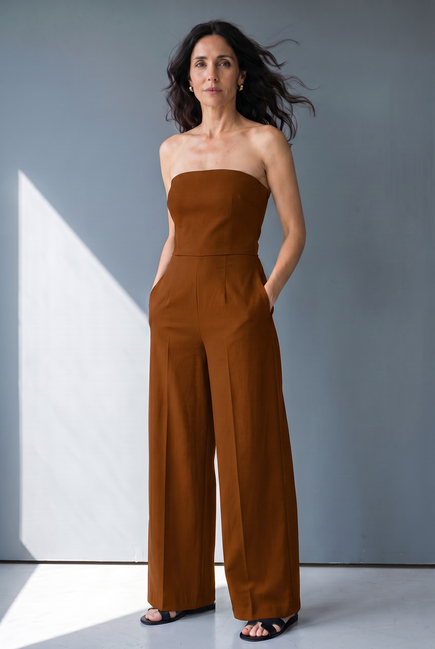 Nadia | Trägerloser Jumpsuit