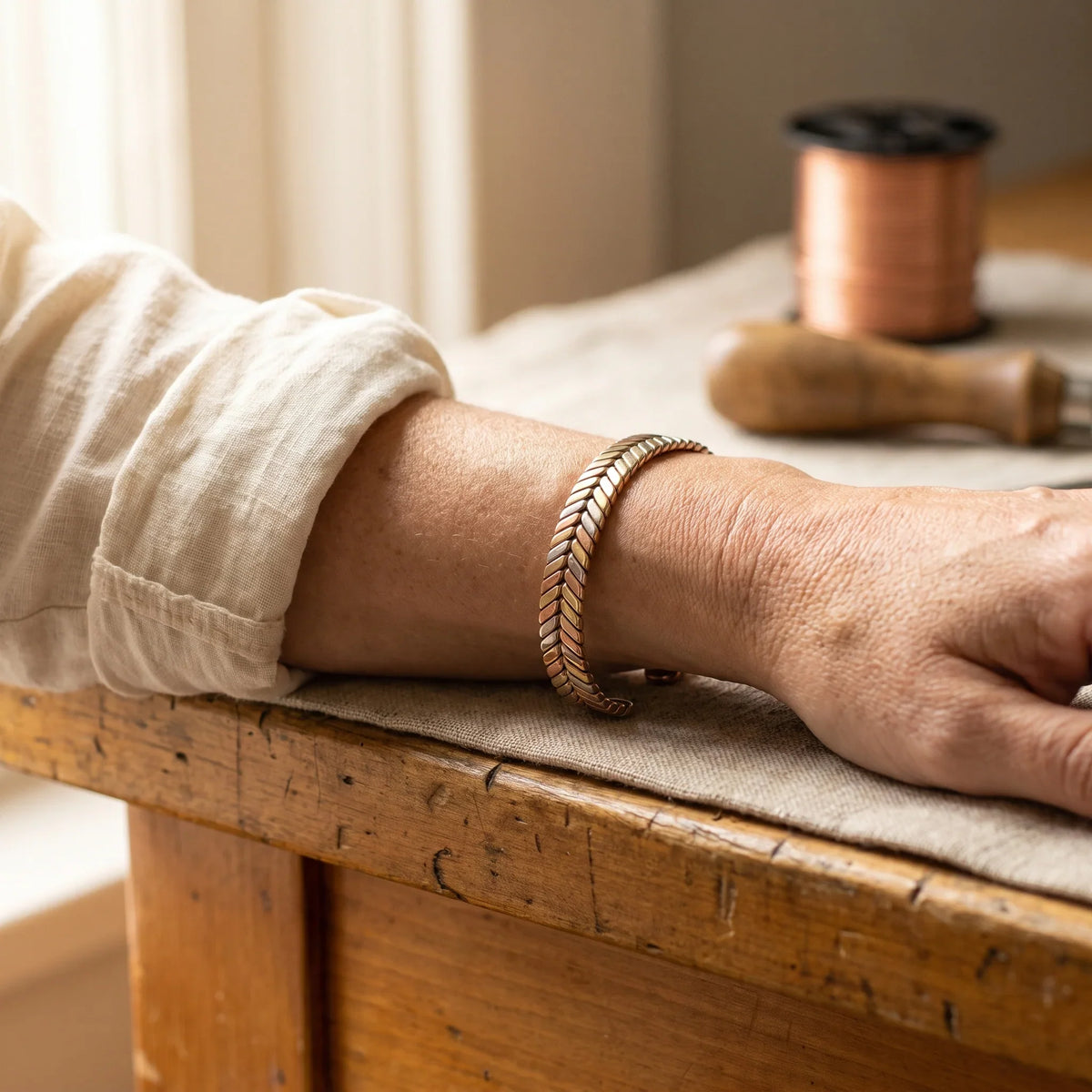 Copse Kupfer-Armband – Ansicht 2