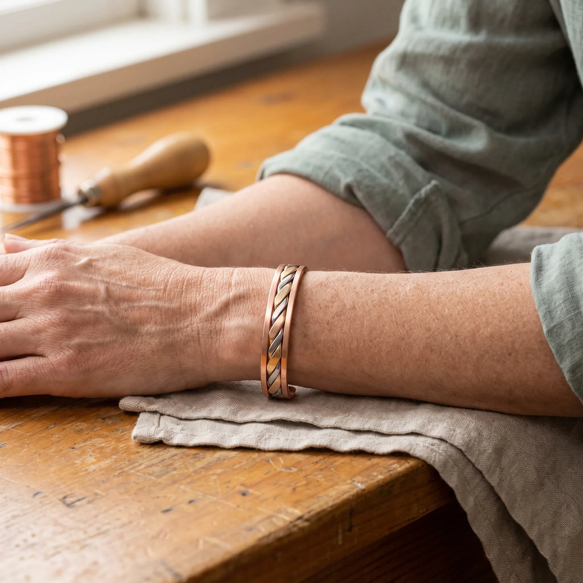 Bud Kupfer-Armband – Ansicht 2