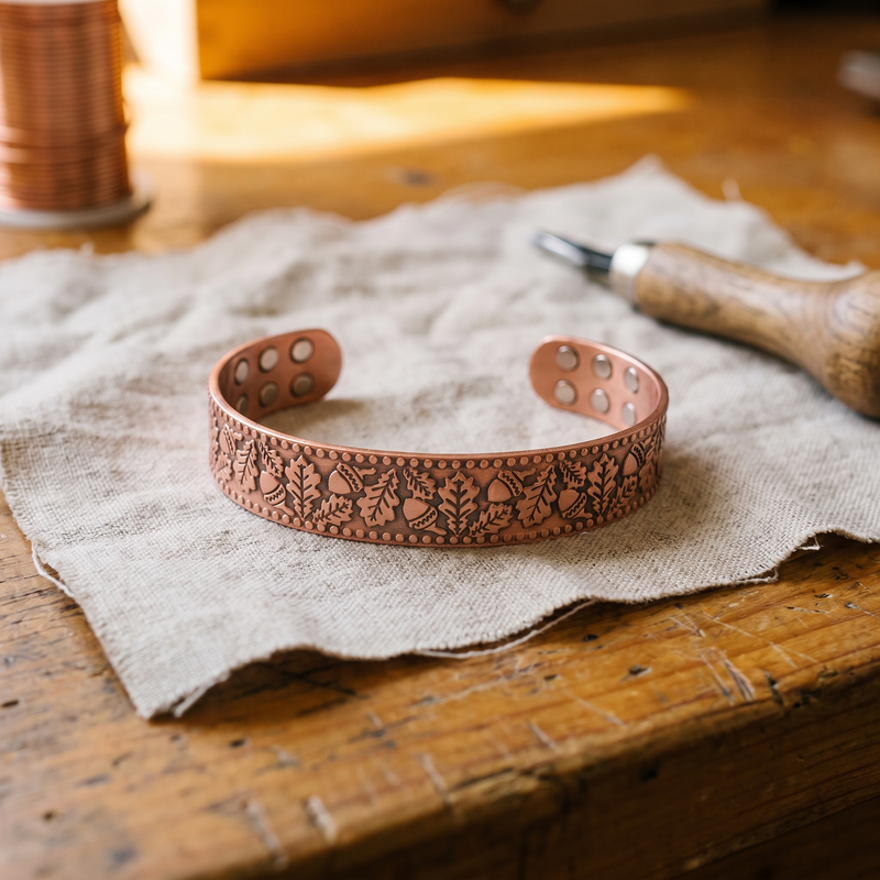 Timber Kupfer-Armband