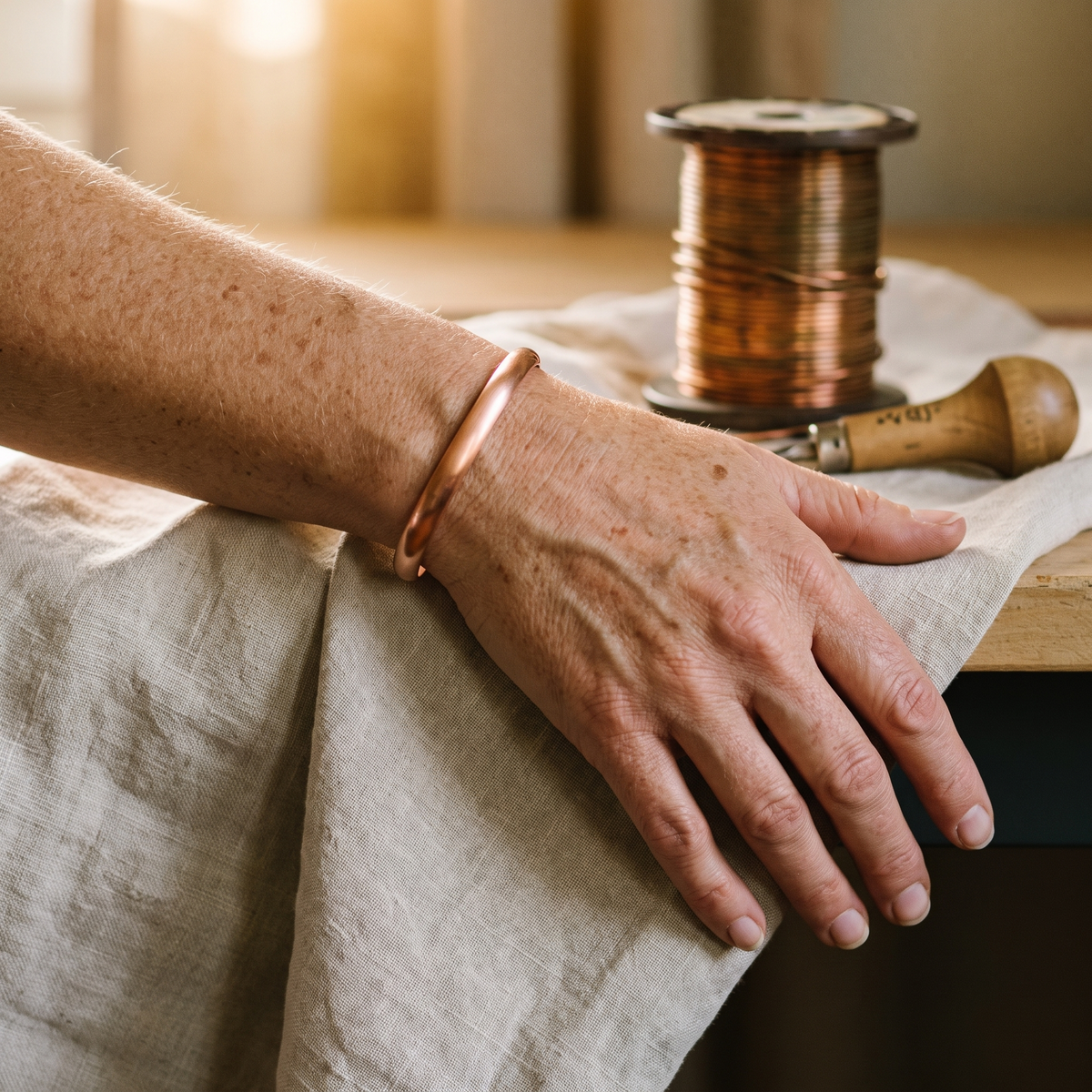 Flow Kupfer-Armband – Ansicht 2