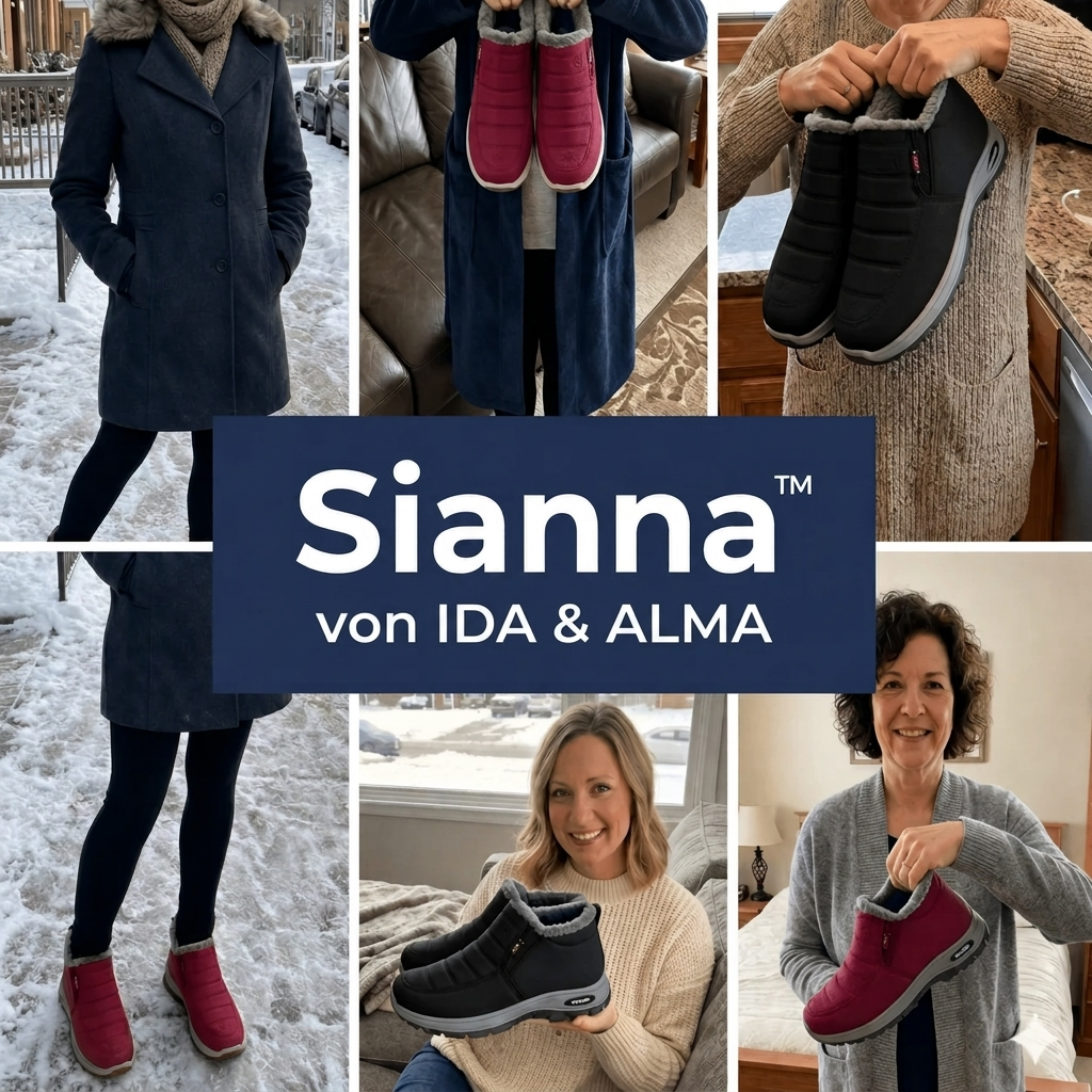 Sianna™ | Wasserabweisende Slip-On Stiefeletten mit Lycra-Obermaterial
