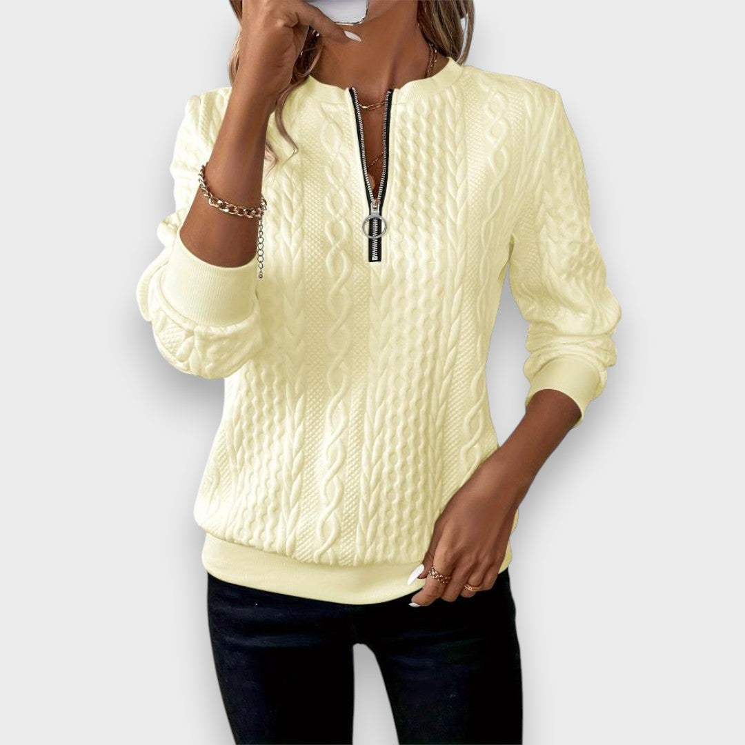 Nora Elegante Damenjacke mit Reißverschluss – Ansicht 34