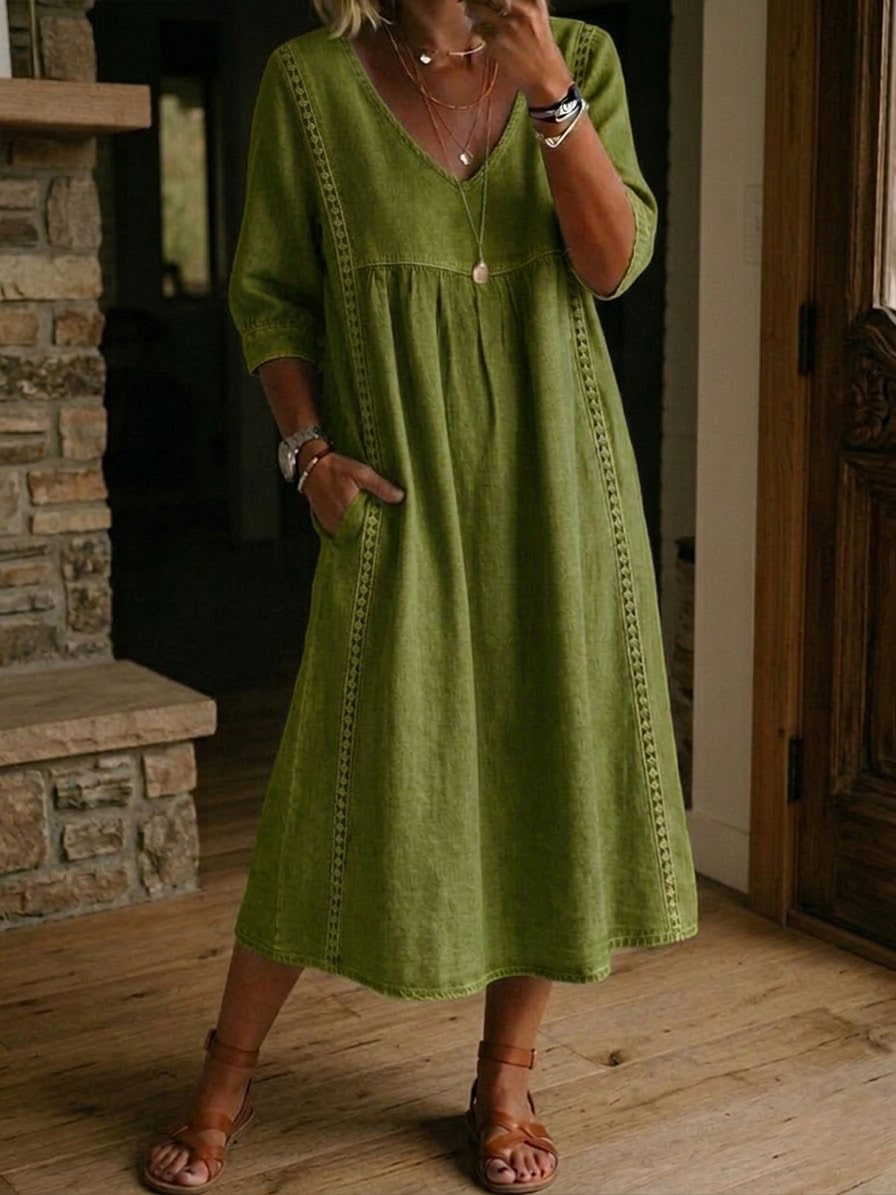 Martha bequemes Casual-Maxikleid – Ansicht 25
