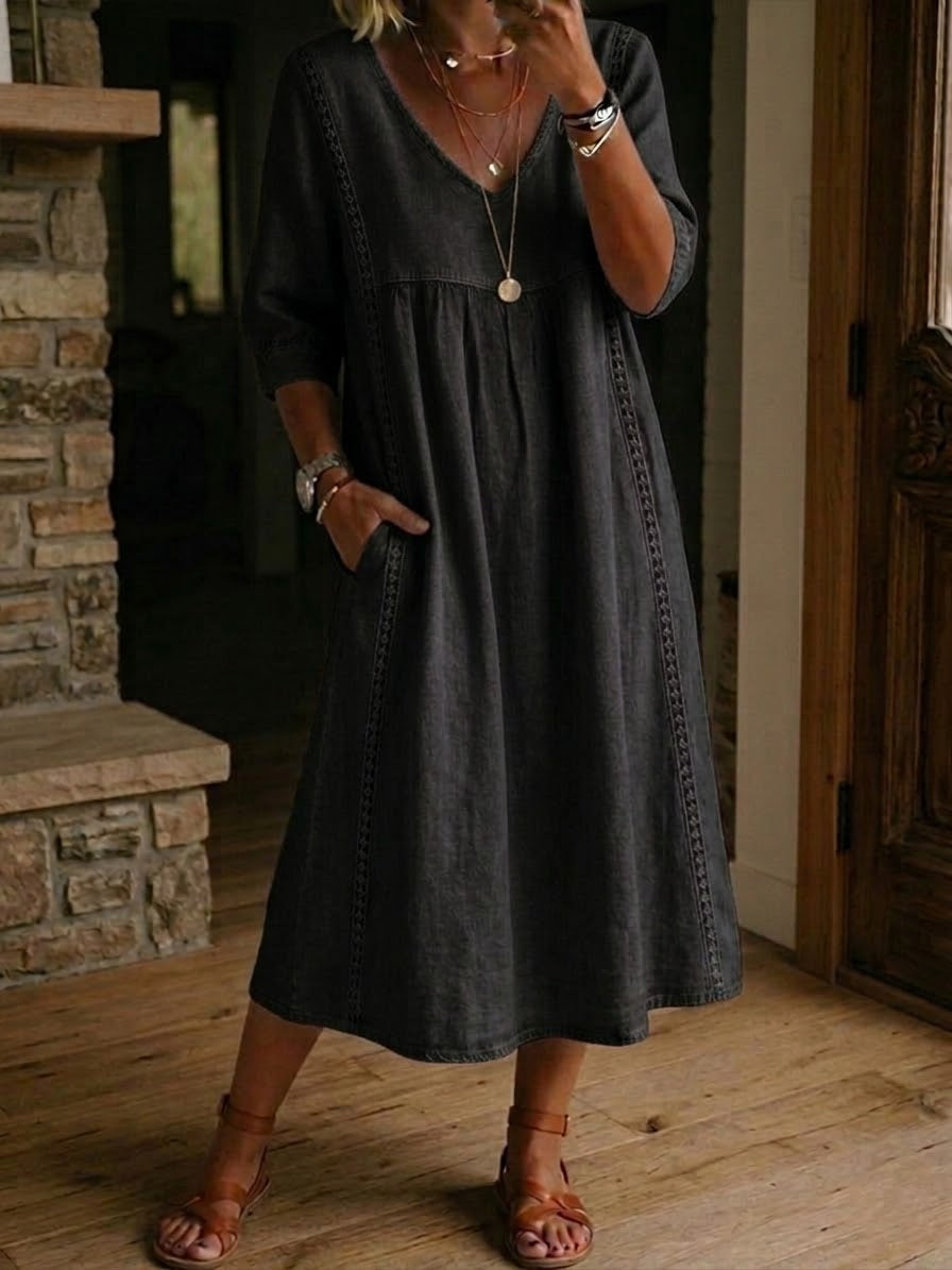 Martha bequemes Casual-Maxikleid – Ansicht 37