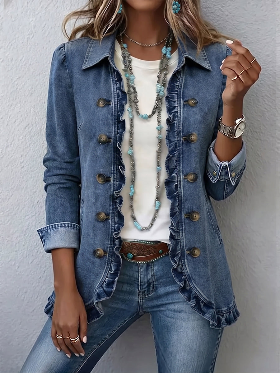 Federica Jacke Mittelblau