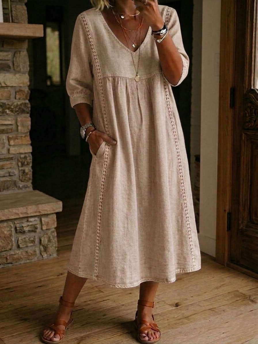 Martha bequemes Casual-Maxikleid – Ansicht 43
