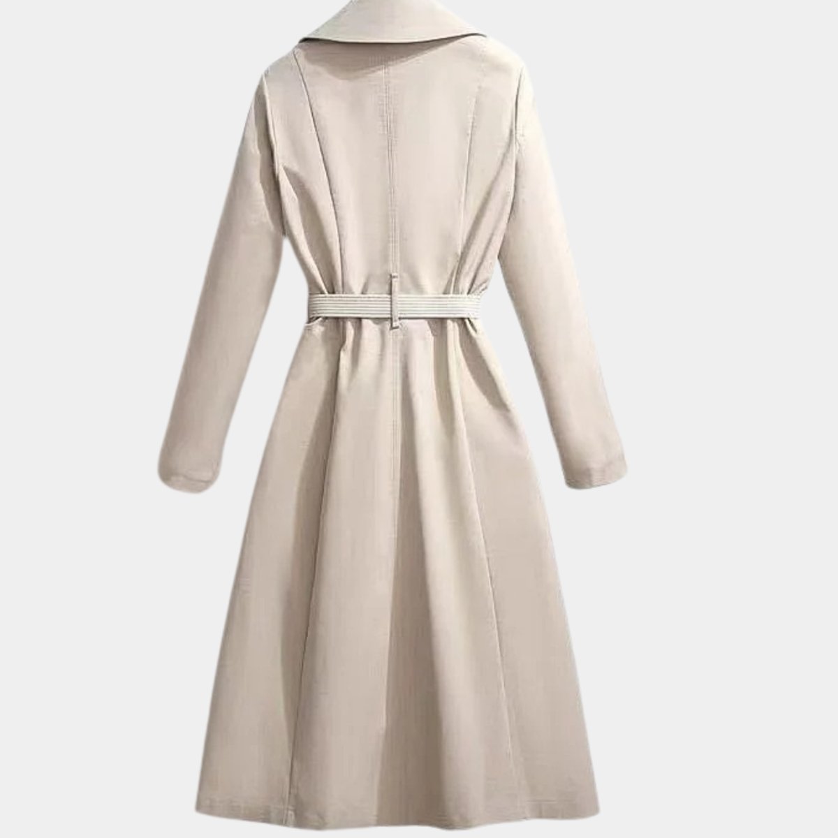 Clarice Klassischer Midi-Trenchcoat – Ansicht 4