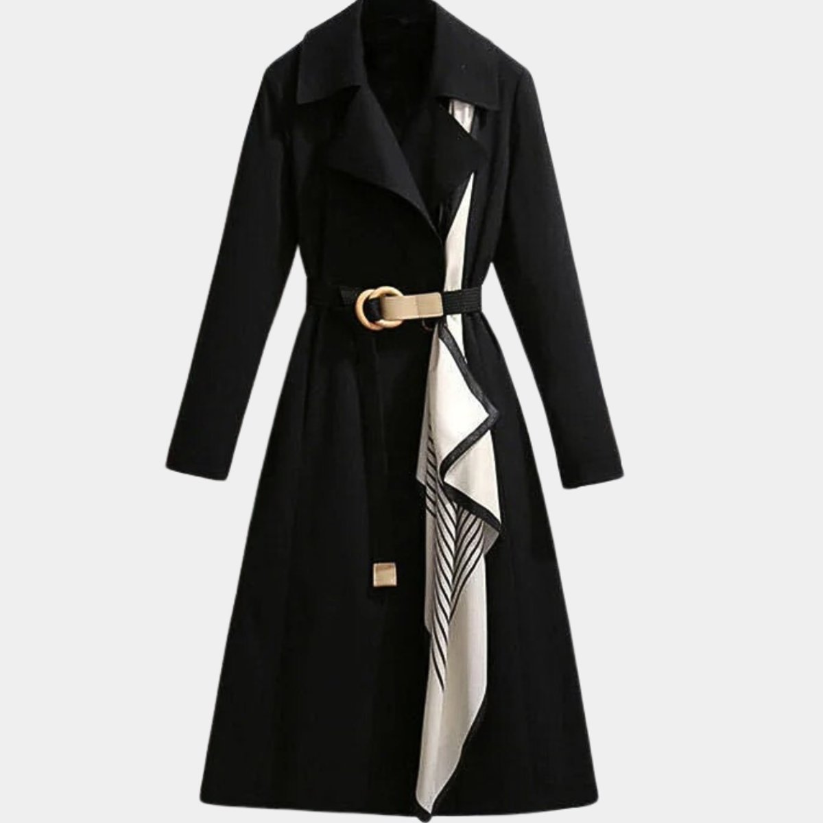 Clarice Klassischer Midi-Trenchcoat – Ansicht 3