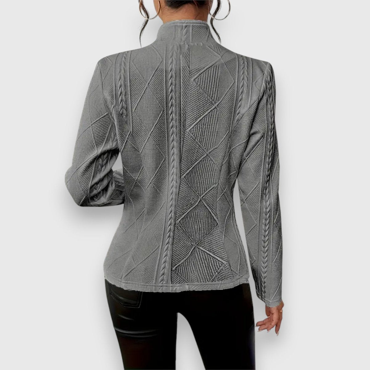 Loretta Cardigan mit Struktur und Knopfleiste – Ansicht 6