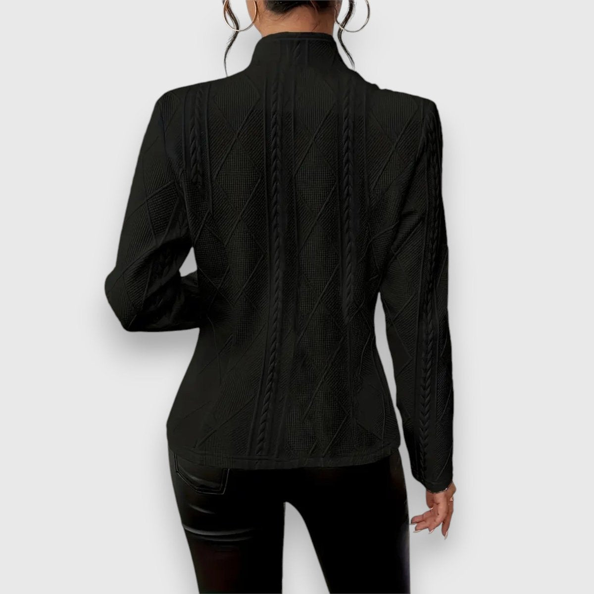 Loretta Cardigan mit Struktur und Knopfleiste – Ansicht 8