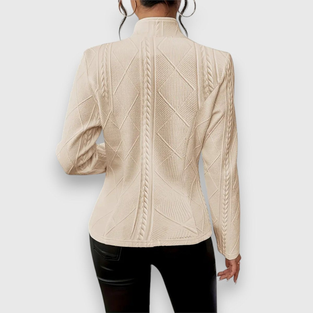 Loretta Cardigan mit Struktur und Knopfleiste – Ansicht 9