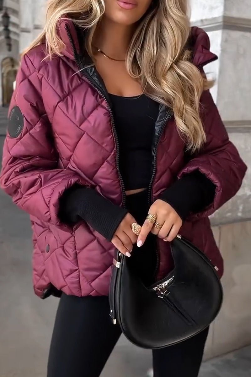 Marina Rautenstepp-Kapuzenjacke mit Zip – Ansicht 10