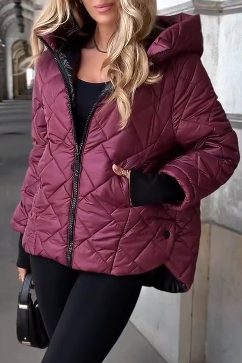Marina Rautenstepp-Kapuzenjacke mit Zip – Ansicht 5