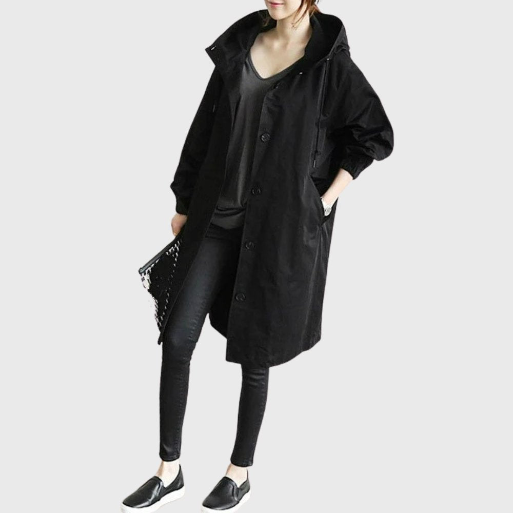 Ruth Trenchcoat mit Kapuze (Locker) – Ansicht 2