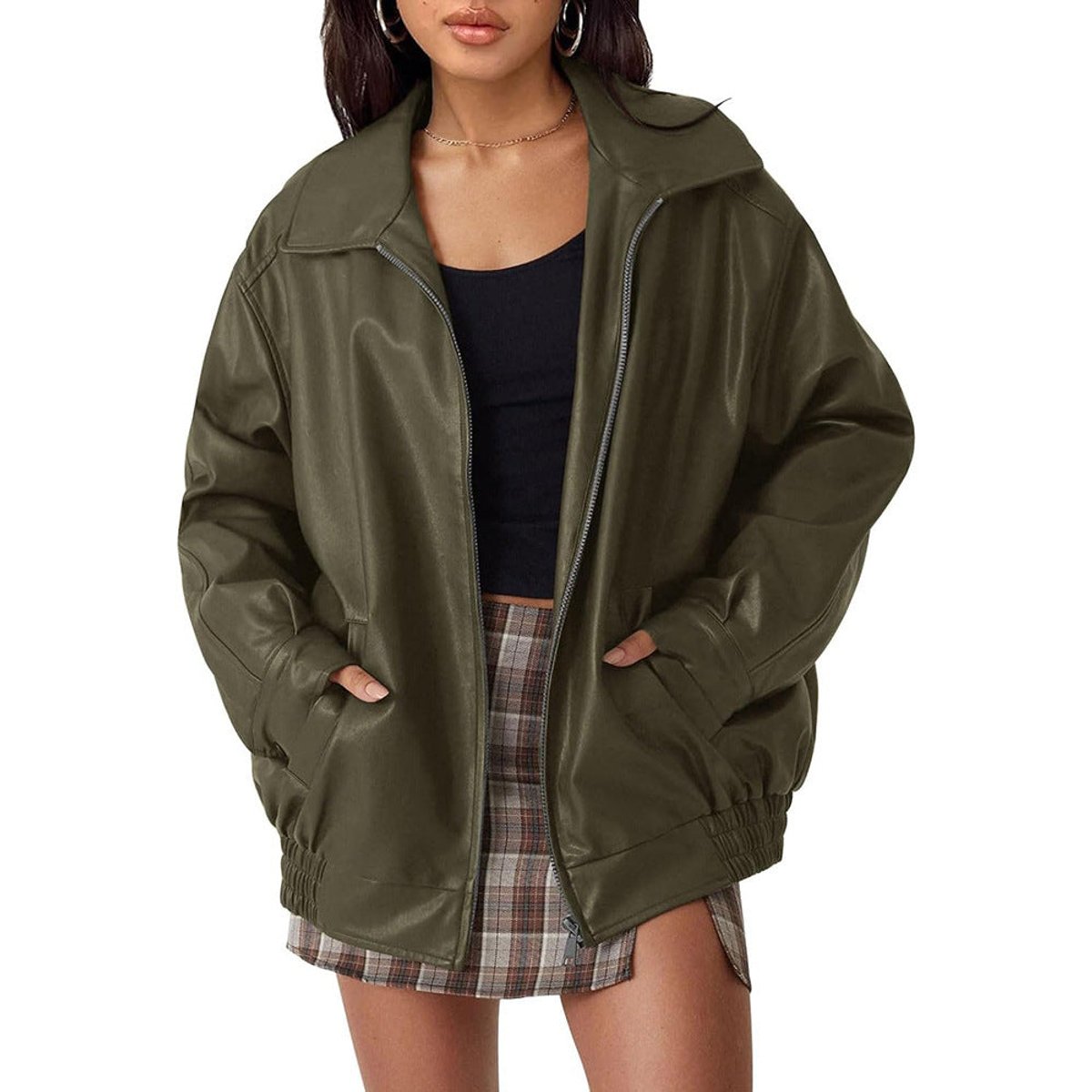 Nicola Relaxed Bomber-Jacke – Ansicht 7