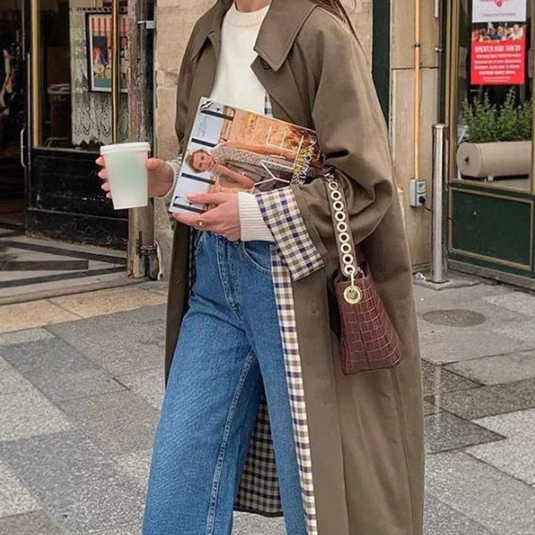 Lucia Oversized Trenchcoat (Lang) – Ansicht 2