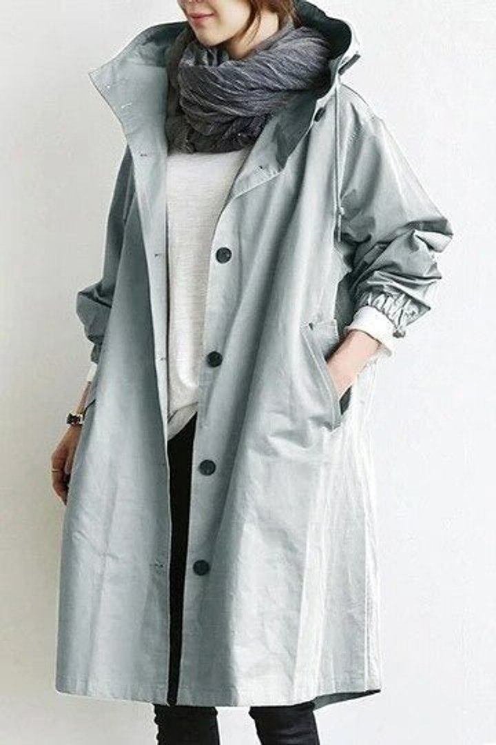 Maisie Oversized Kapuzenmantel – Ansicht 5