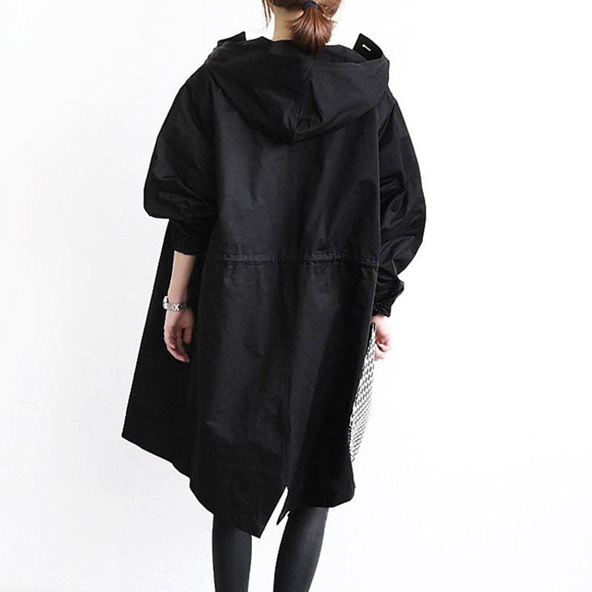 Maisie Oversized Kapuzenmantel – Ansicht 9