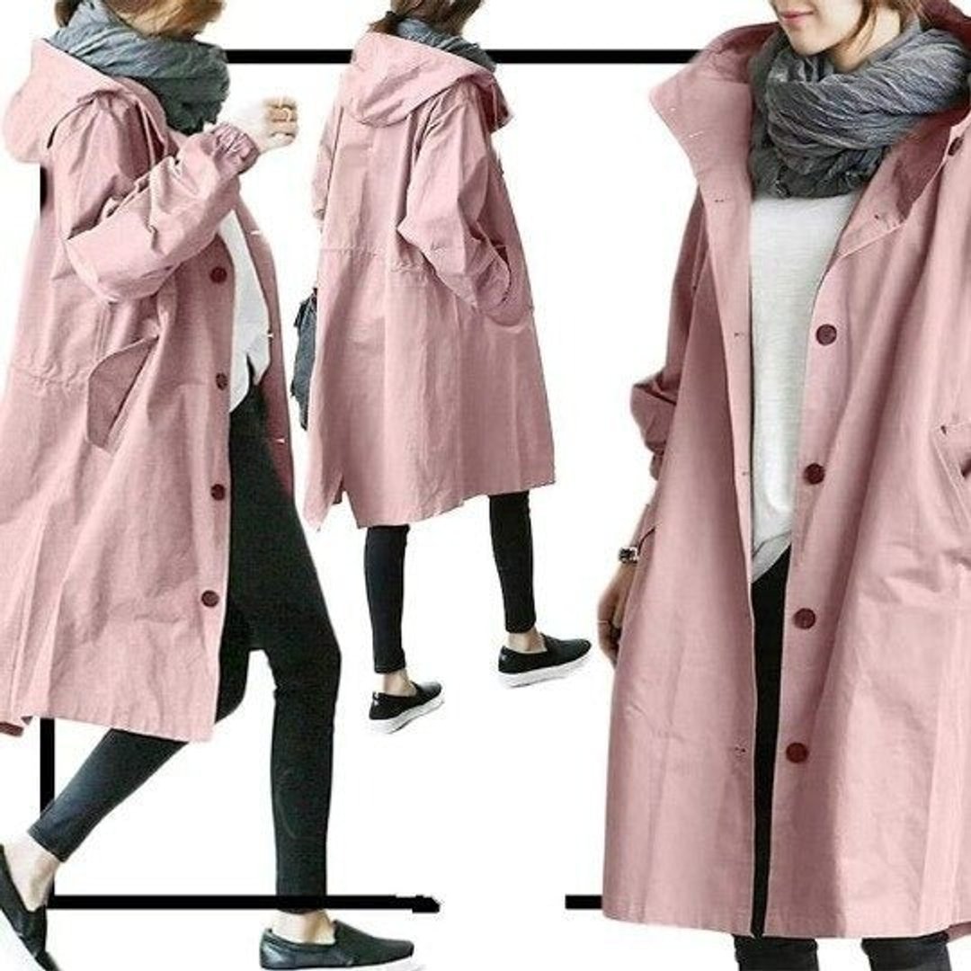 Maisie Oversized Kapuzenmantel – Ansicht 6